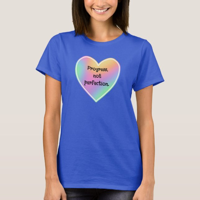 Progress Not Perfection Women's T-Shirt (Front)