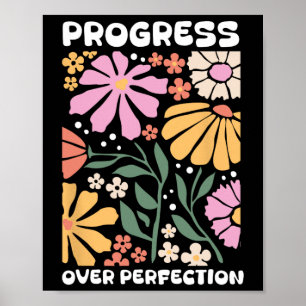 Progress Over Perfection Aba Therapist Behaviour R Poster