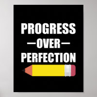 Progress Over Perfection Back To School Teacher