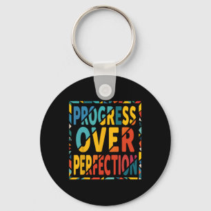 Progress Over Perfection Back To School Teachers S Key Ring