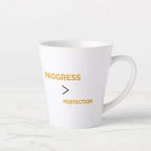 Progress Over Perfection Minimal Motivational 