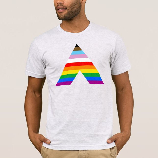 Progress Pride Ally T-Shirt (Front)