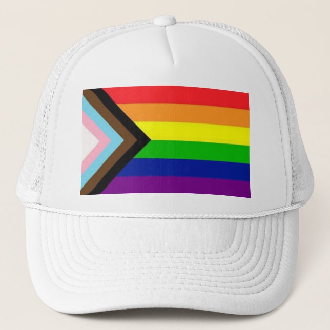 Progress Pride Ball Cap (Front)