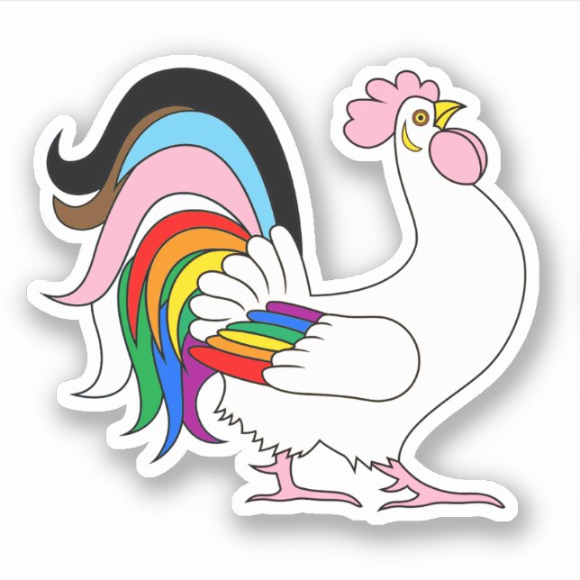 Progress Pride Chicken (Front)