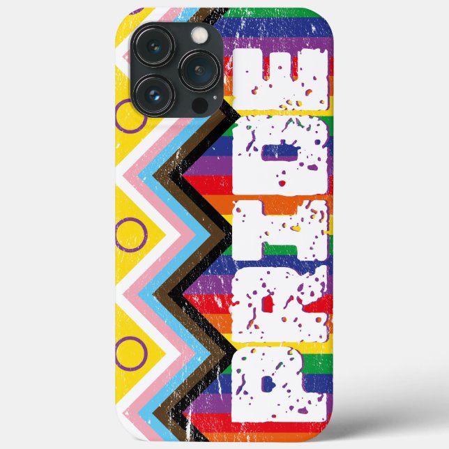 Progress Pride LGBTQ  Case-Mate iPhone Case (Back)