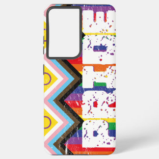 Progress Pride LGBTQ  Samsung Galaxy Case