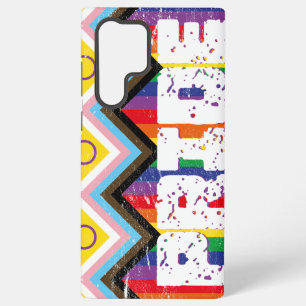 Progress Pride LGBTQ Samsung Galaxy Case