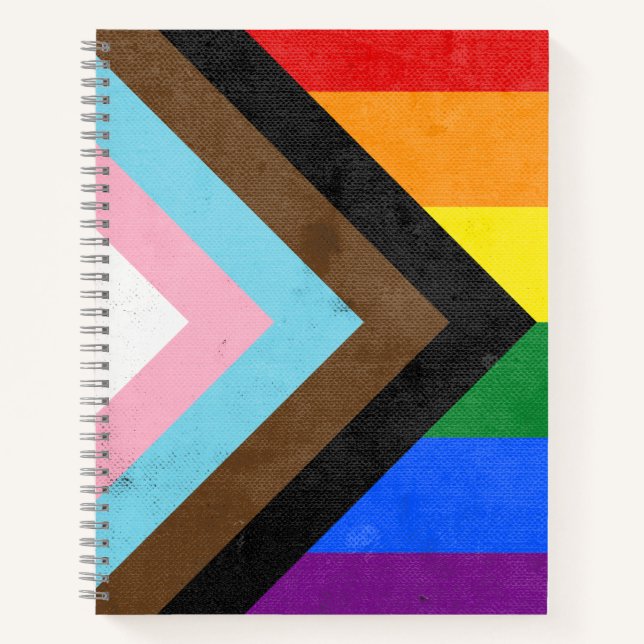 Progress Pride Notebook (Front)