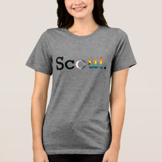 Progress Pride "ScOUT"  Tri-Blend Shirt