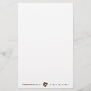 Progressive Pride Flag Stationary Stationery