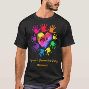 Progressive Supranuclear Palsy Awareness Hands  1 T-Shirt
