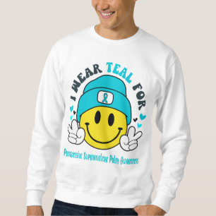 Progressive Supranuclear Palsy Awareness Ribbon  Sweatshirt