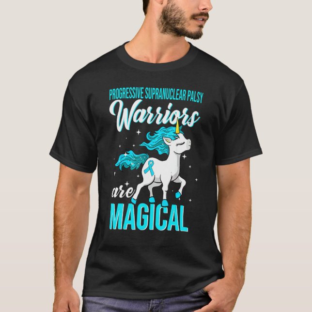 Progressive Supranuclear Palsy Awareness Warrior   T-Shirt (Front)