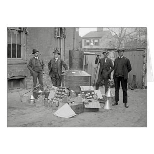 Prohibition Agents with Moonshine Still, 1922