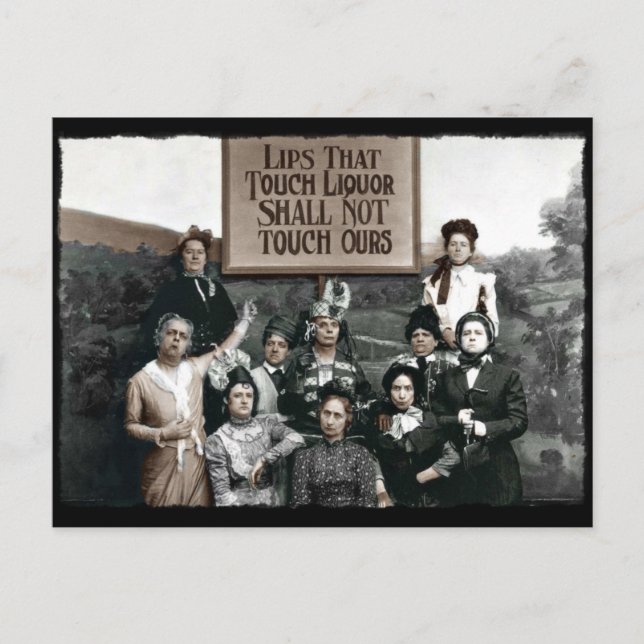 Prohibition Ladies Postcard (Front)