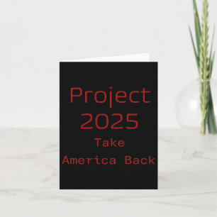 Project 2025 2 card