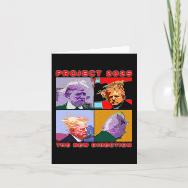 Project 2025 [the New Direction] Active  Card (Front)