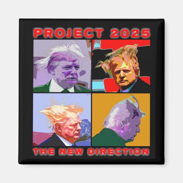 Project 2025 [the New Direction] Active  Magnet (Front)