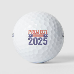Project 2025 Trump American Patroitic USA Golf Balls