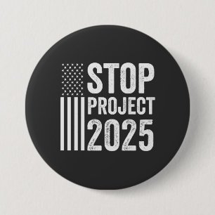 Project 2025 Trump American Republican USA 7.5 Cm Round Badge