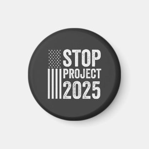 Project 2025 Trump American Republican USA Magnet