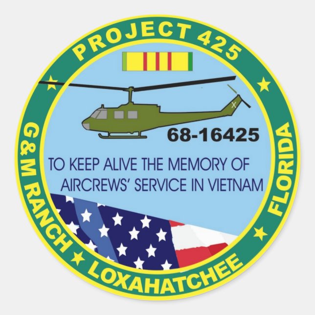 Project 425 Logo Sticker (Front)