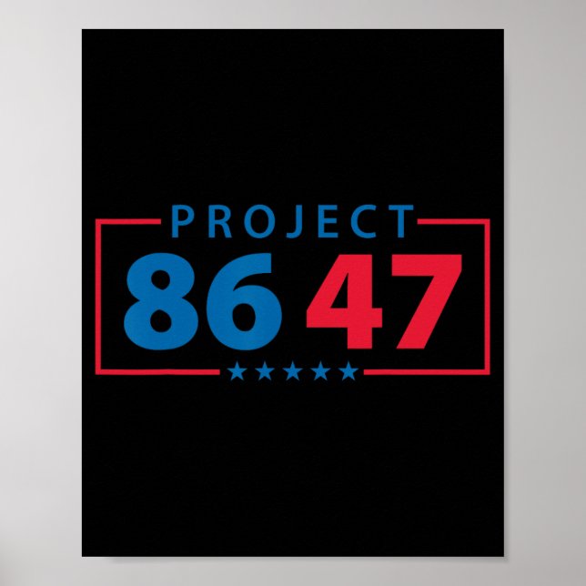 Project 8647 Resist Subtle Foxtrot Delta Tango Pro Poster (Front)