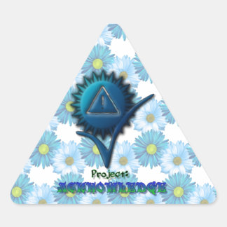 Project: ACKNOWLEDGE Triangle Sticker