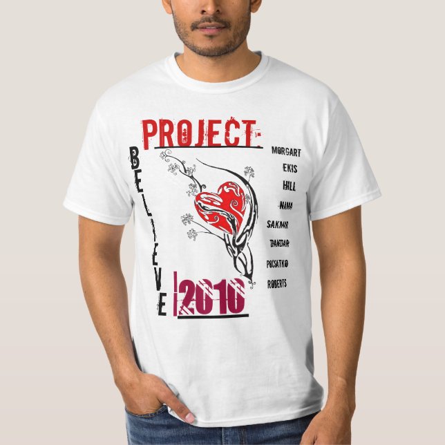 Project Believe T-Shirt (Front)