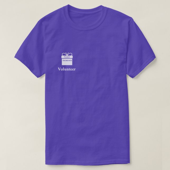 Project Celebrate - Volunteer Shirt (Design Front)