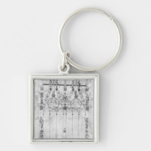 Project for the Cathedral, elevation of the west Key Ring