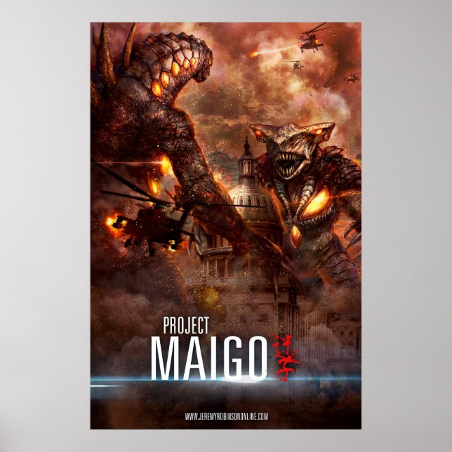 Project Maigo Poster by Cheung Chung Tat (Front)