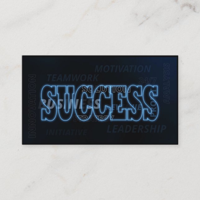 Project management business solutions expert terms card (Front)