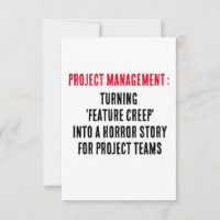 Project Management Turning 'feature creep' into