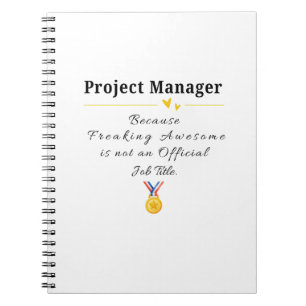 Project Manager Notebook