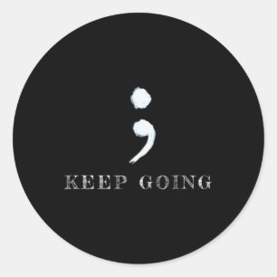 Project Mental Health Awareness Classic Round Sticker