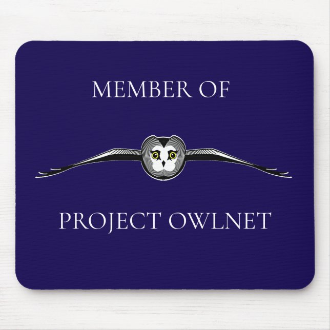 Project Owlnet Mousepad (Front)