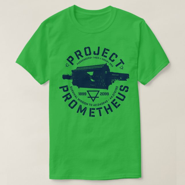 Project Prometheus T-Shirt (Design Front)