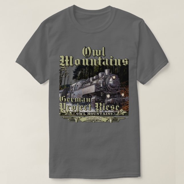 Project Rise Owl Mountains Poland T-Shirt (Design Front)