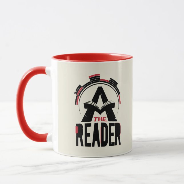 Project 'The Reader' Mug (Left)