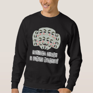 Project Zorgo Anonymous Mask Hacker Sweatshirt