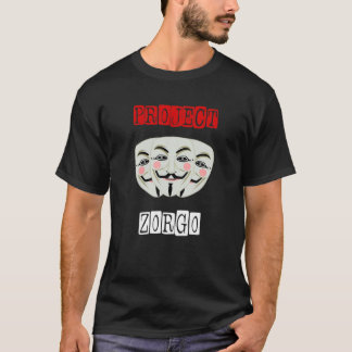 Project Zorgo Anonymous Mask Hacker T-Shirt