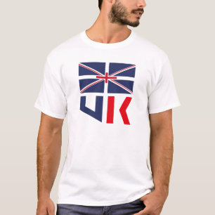PROJECTED FLAG UK / ENGLAND BY MASANSER T-Shirt