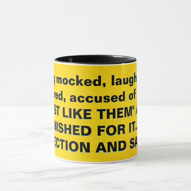 Projection and Sadism Mug (Center)