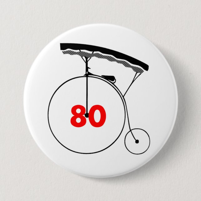 Projectionist 80 7.5 cm round badge (Front)