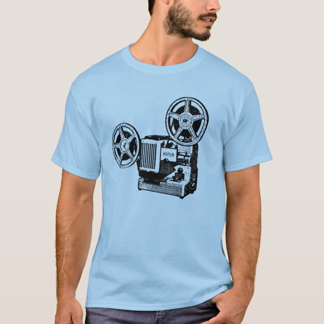 Projector Vintage Illustration Tee (Front)