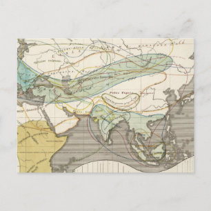 Proliferation of mammalian animals, Europe Asia Postcard