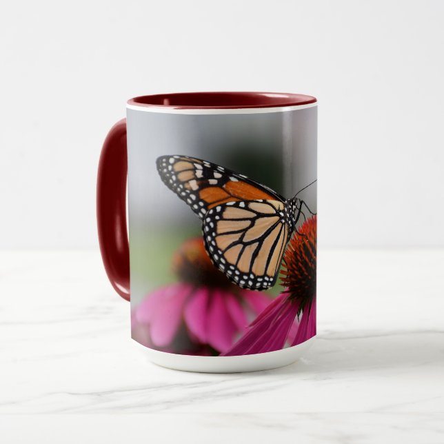 Prolific Pollinator - Monarch Butterfly Mug (Front Left)