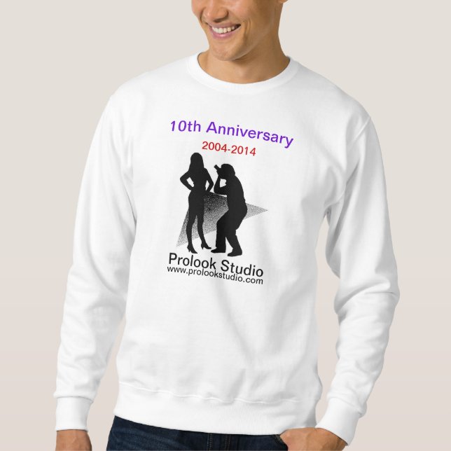 PROLOOK STUDIO 10th Anniversary sweatshirt (Front)