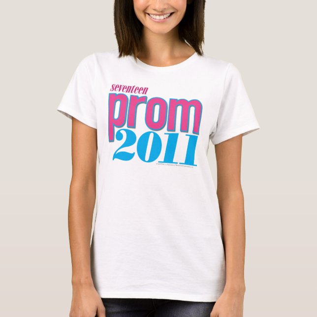 Prom 2011 - Aqua T-Shirt (Front)
